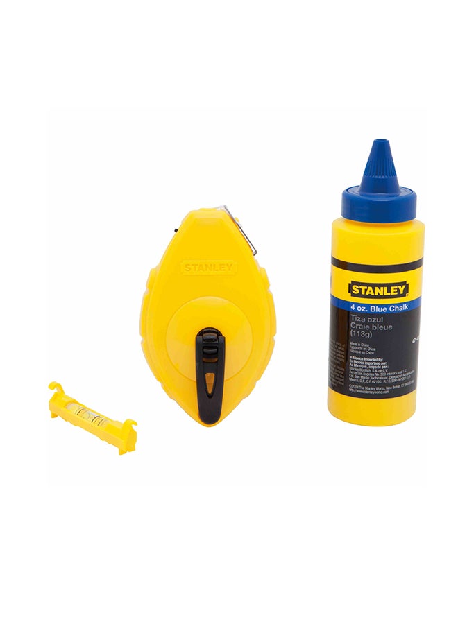 Stanley 3 Piece Chalkline Kit Blue 30M - Image 1