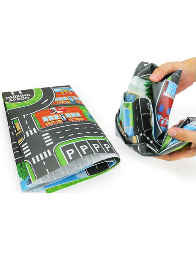 Sharpdo City Parking Lot Roadmap DIY Toy 83 x 58cm - Image 1