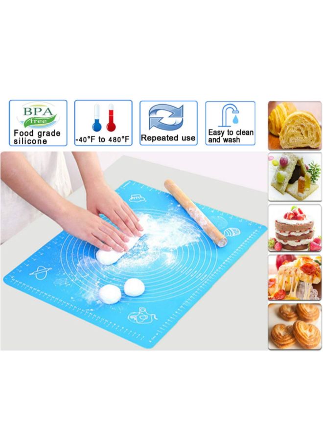 Knead Flour Dough Non-stick Mat Placement Pad Pink - Image 4