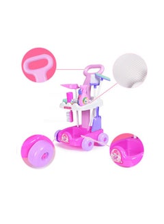 Cleaning Cart Playset Household Toy 29x27x51cm - v1555959056/N24054274A_3