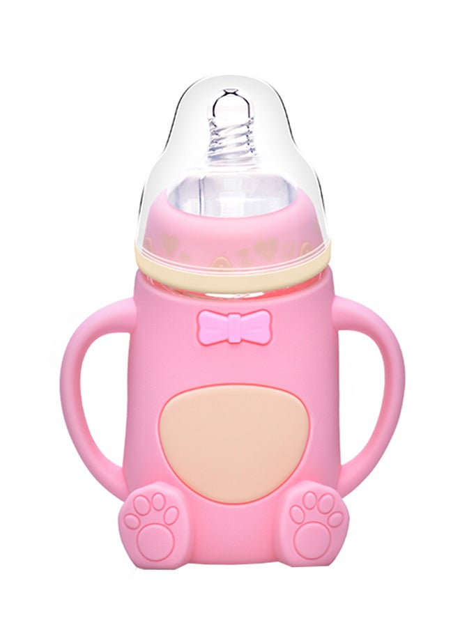 platube Bear Shaped Wide Neck Feeding Bottle 240ml