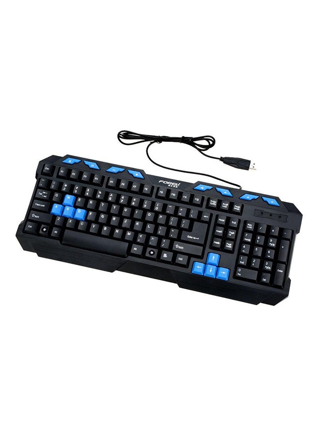 Forev FV-237 Multimedia Gaming Keyboard English/Arabic - Image 1