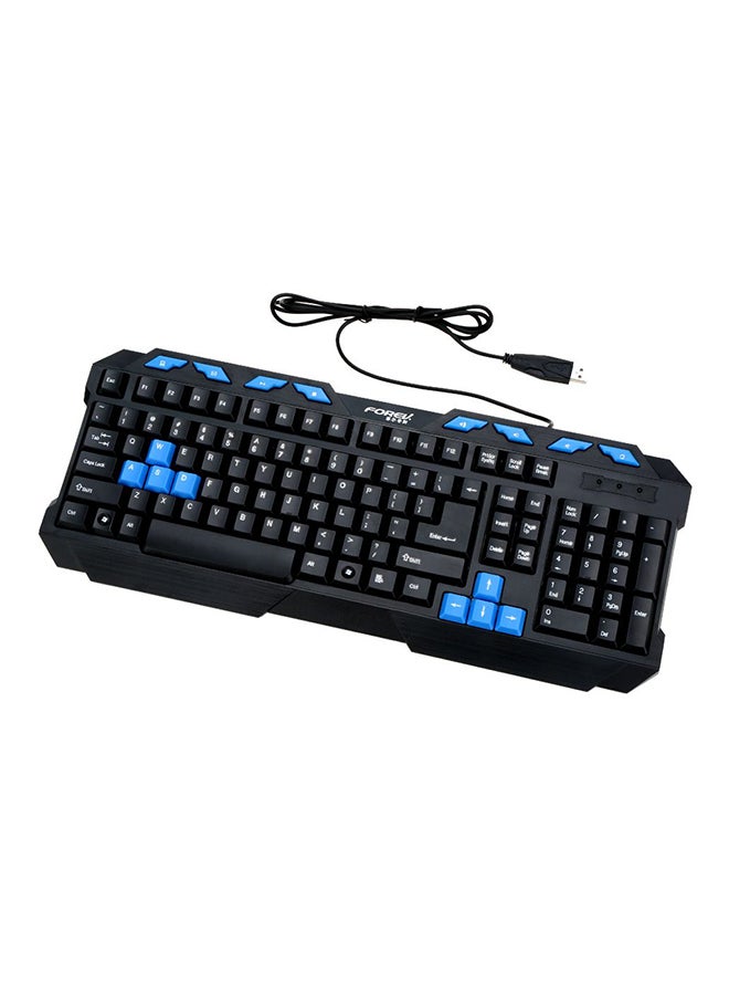 Forev FV-237 Multimedia Gaming Keyboard English/Arabic - Image 2