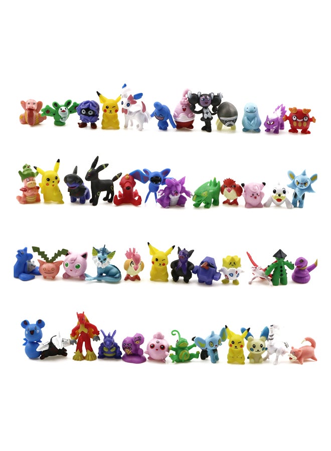 144-Piece Pokemon Mini Action Figures Toy Set  - Image 1