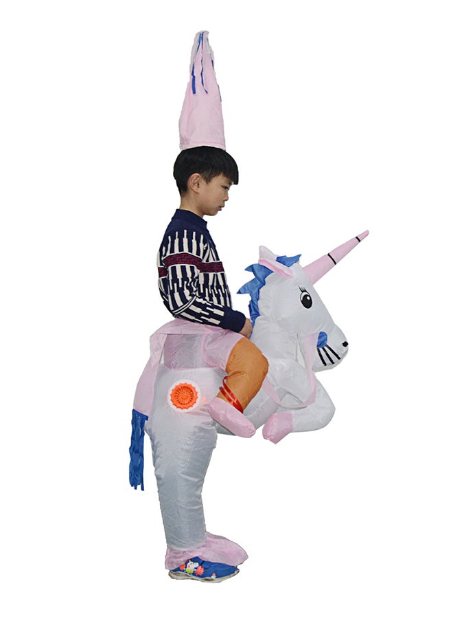 Inflatable Costume Unicorn Rider Blow Up Costume Suit - Image 2