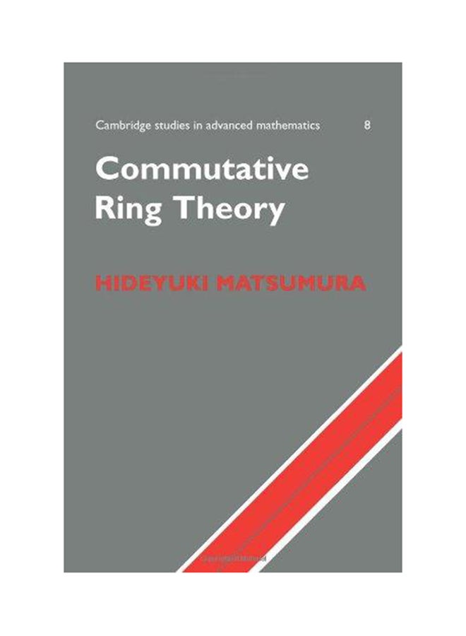 null - Cambridge Studies in Advanced Mathematics Paperback English by Hideyuki Matsumura - 1989 - Image 1
