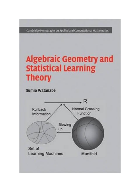 Cambridge Monographs on Applied and Computational Mathematic Hardcover English by Sumio Watanabe - 2009