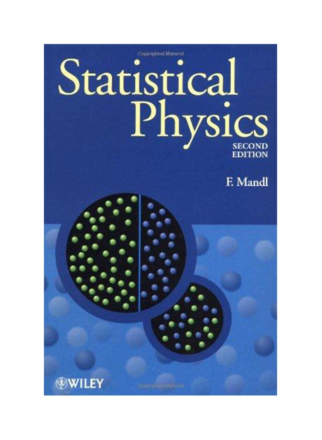 Statistical Physics Paperback English by F Mandl - 1988