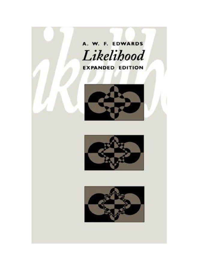 Likelihood Paperback English by A. W. F. Edwards - 1992