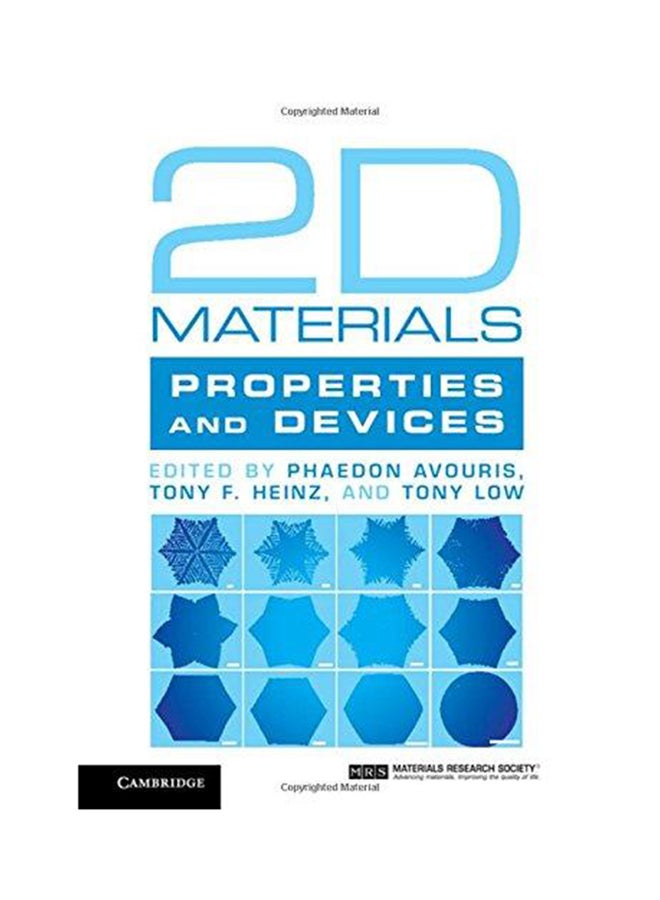 2D Materials Hardcover English by Phaedon Avouris - 2017
