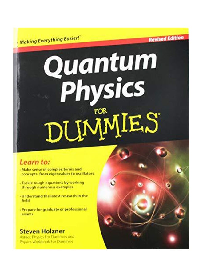 Quantum Physics For Dummies Paperback English by Steve Holzner - 2013 