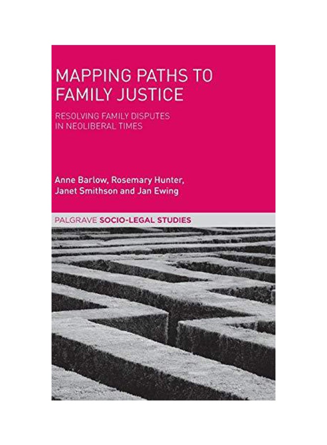 Mapping Paths to Family Justice Hardcover English by Anne Barlow - 2017