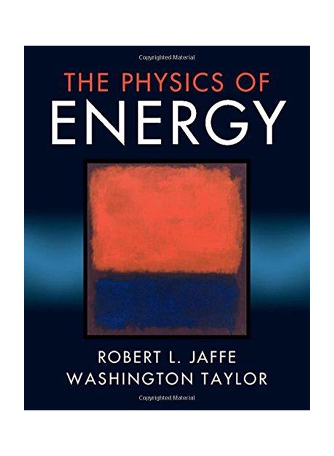 Physics of Energy Hardcover English by Robert L Jaffe - 2018