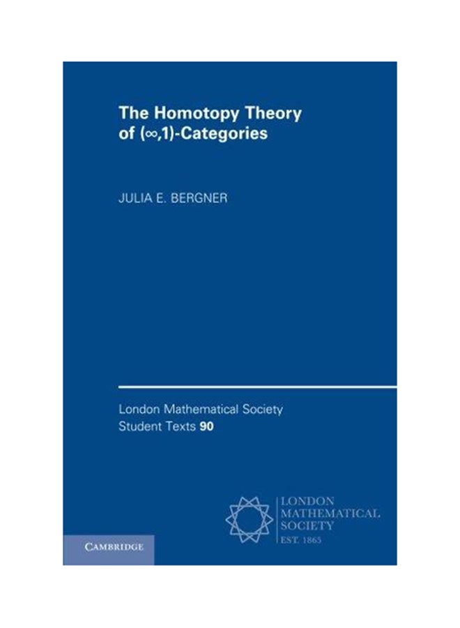 London Mathematical Society Student Texts Paperback English by Julia E Bergner 