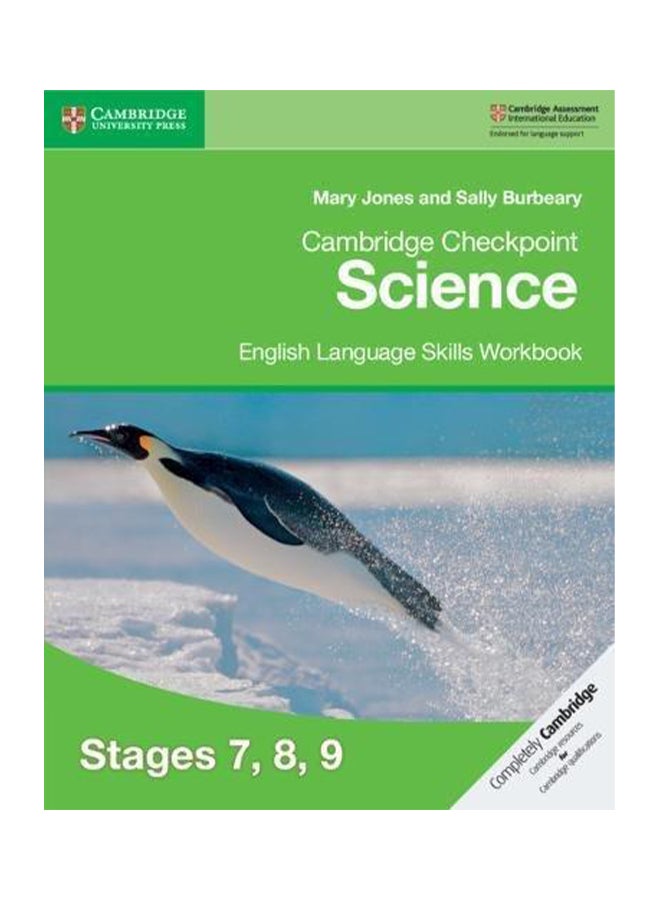 Cambridge Checkpoint Science English Language Skills Workbook Stages 7, 8, 9 Paperback English by Sally Blurbeary - 2018 