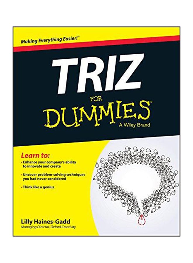 TRIZ For Dummies Paperback English by Lilly Haines-Gadd - 2016 