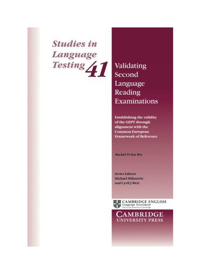 Studies in Language Testing Paperback English by Rachel Yi-Fen Wu - 2014 