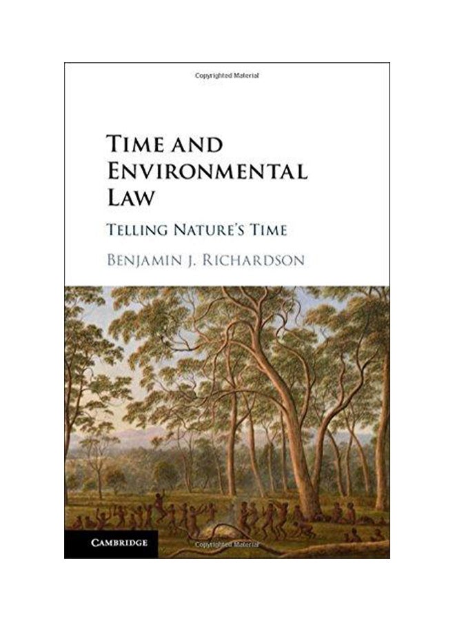 Time and Environmental Law Hardcover English by Benjamin J Richardson - 2017