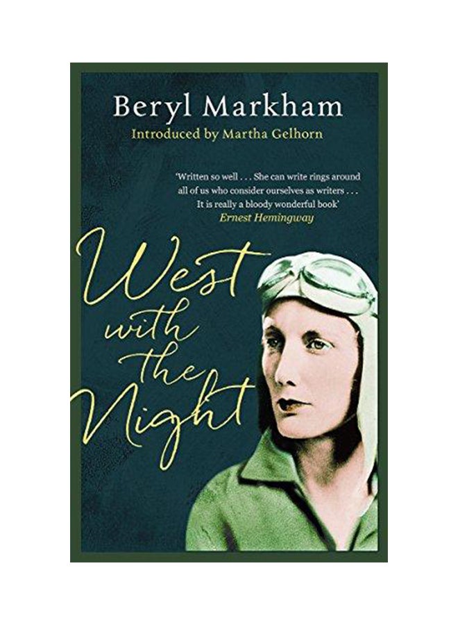West With The Night Paperback English by Beryl Markham - 1984 