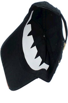 Generic Cotton Baseball Cap Black/Brown  - Image 3