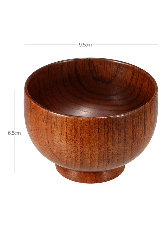 ANSELF Wooden Shaving Bowl Brown  - Image 2
