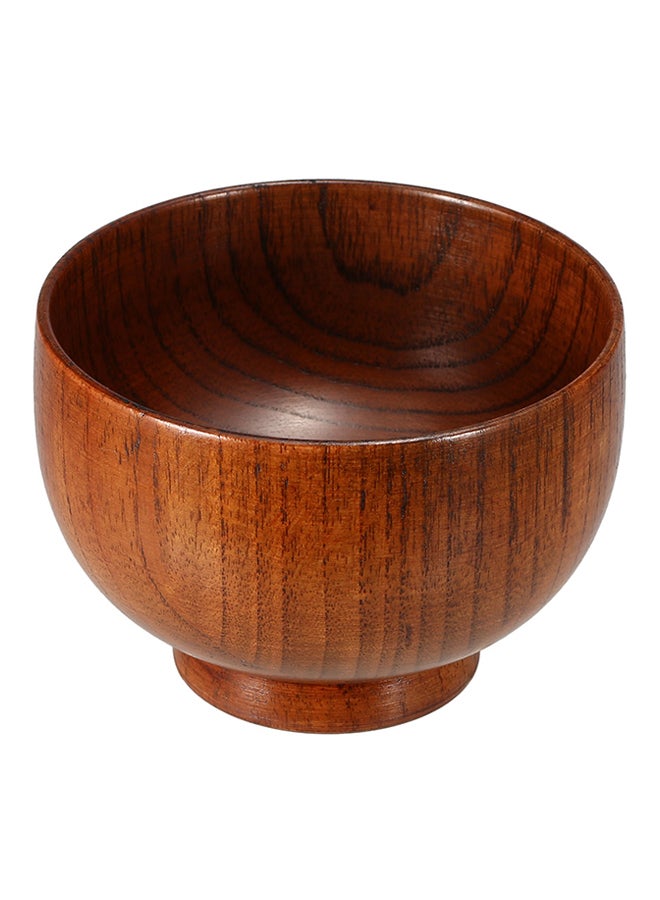 ANSELF Wooden Shaving Bowl Brown  - Image 1