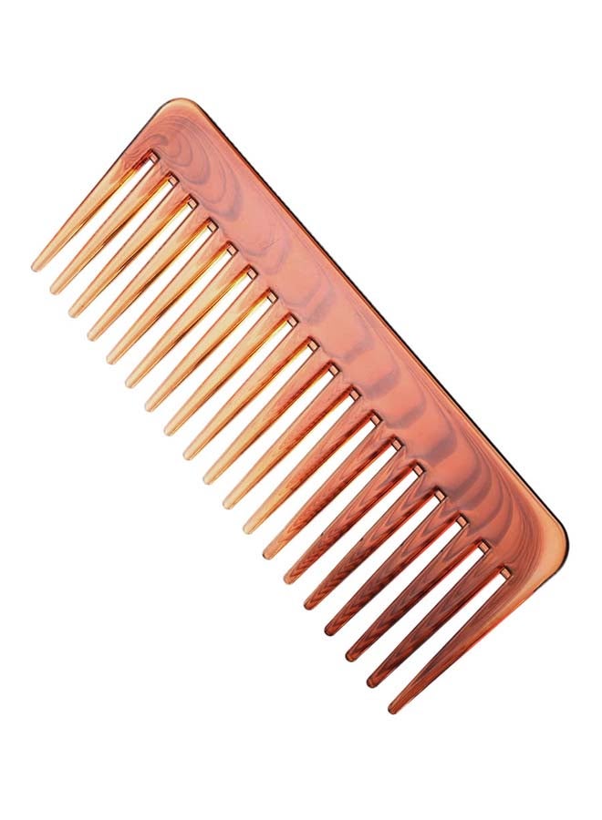 Generic Wide Teeth Hair Comb Brown 25grams  - Image 4