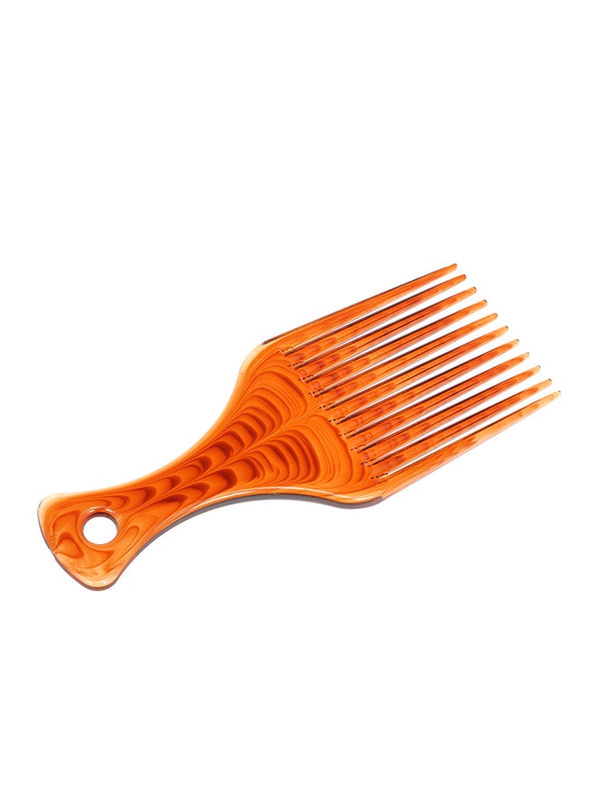 Generic - Plastic Afro Hair Pick Comb Brown - Image 1