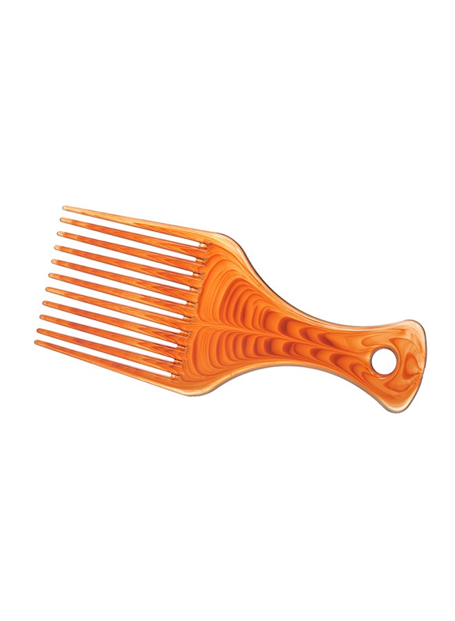 Generic - Plastic Afro Hair Pick Comb Brown - Image 1