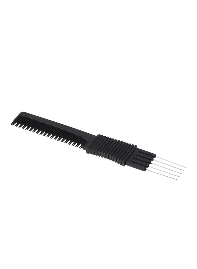 مشط صبغ الشعر 2 في 1 بطرف مزدوج أسود 20.00سم - Image 2