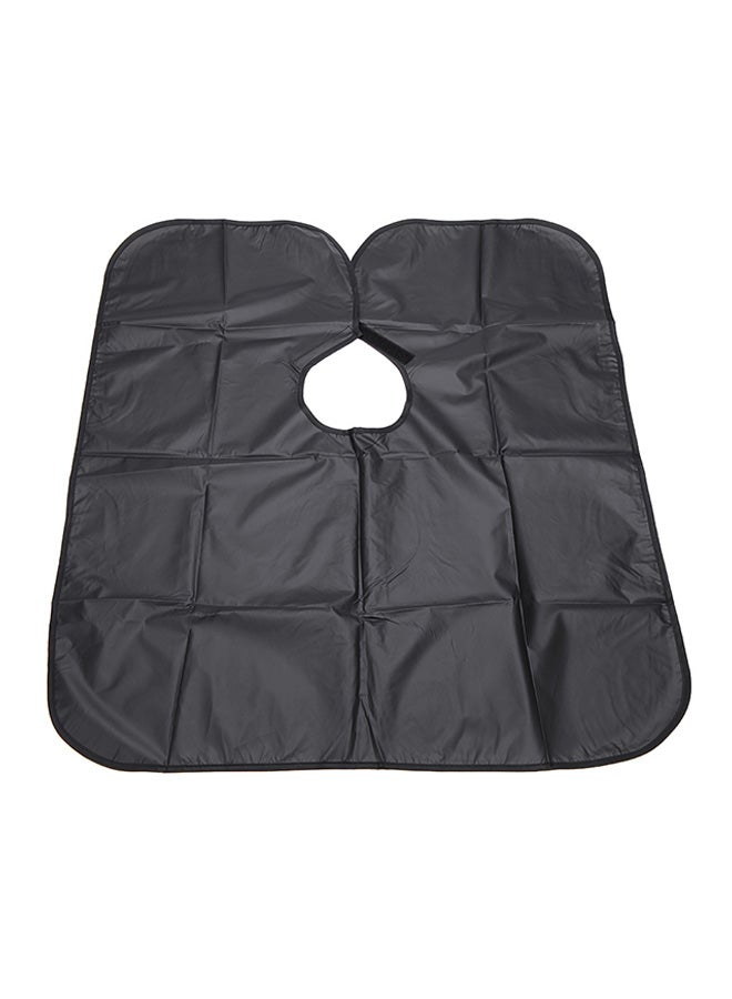 Generic Waterproof Hair Dyeing Apron Cape Black  - Image 2