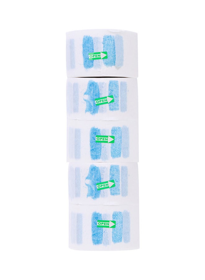 Generic - 5-Piece Disposable Neck Covering Paper Towel White - Image 1