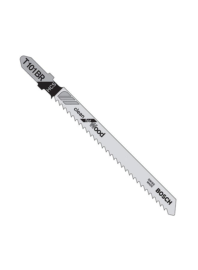 بوش نصل منشار لقطع الخشب بدقة، طراز T101BR 2608630014 أسود/ فضي - Image 1