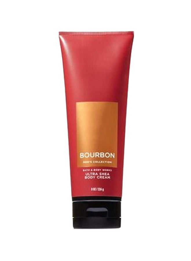 باث آند بودي وركس كريم الجسم ألترا شيا للرجال من بوربون، 8 أونصة