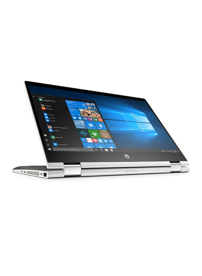 HP - Pavilion x360 14-cd1010ne 2-In-1 Laptop With 14-Inch Display, Core i3-8145U Processor/4GB RAM/1TB HDD/Intel UHD Graphics 620 Silver - Image 1