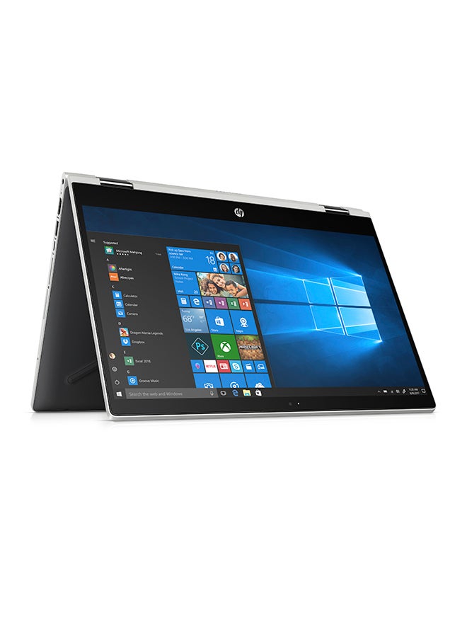 HP - Pavilion x360 14-cd1010ne 2-In-1 Laptop With 14-Inch Display, Core i3-8145U Processor/4GB RAM/1TB HDD/Intel UHD Graphics 620 Silver - Image 1