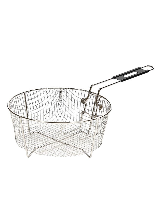 LODGE Deep Fry Basket Silver 10.25inch 