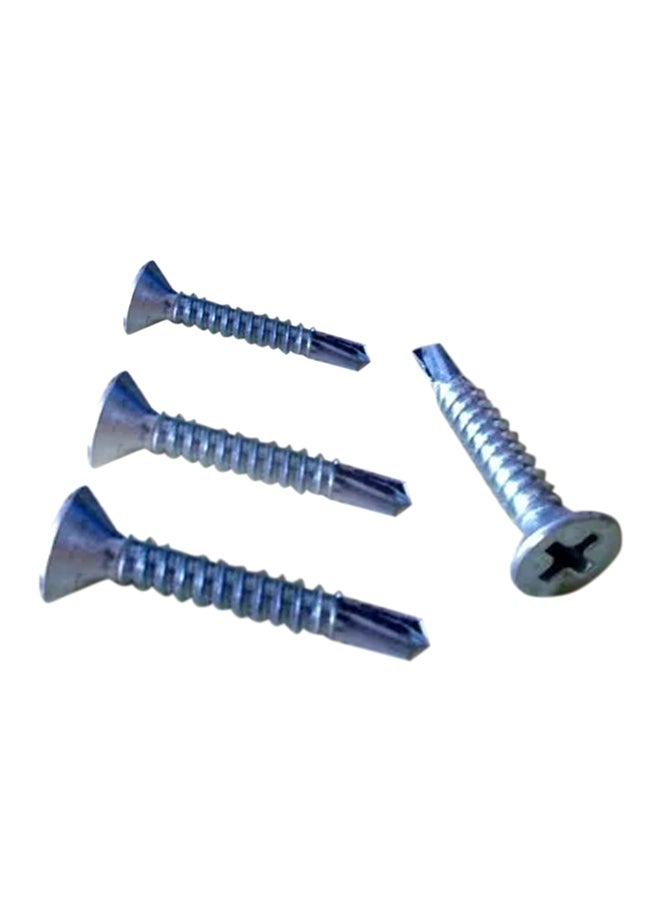 فيليبس مسمار ذاتي اللولبة من الإستانلس ستيل برأس مسطح 1/2