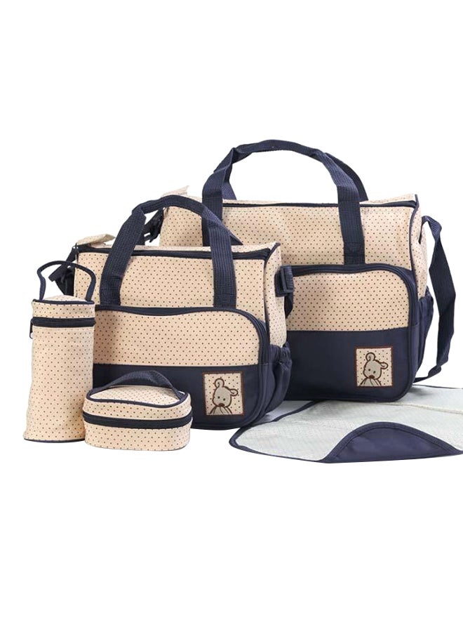 Generic 5-In-1 Waterproof Multi-Functional Diaper Bag 