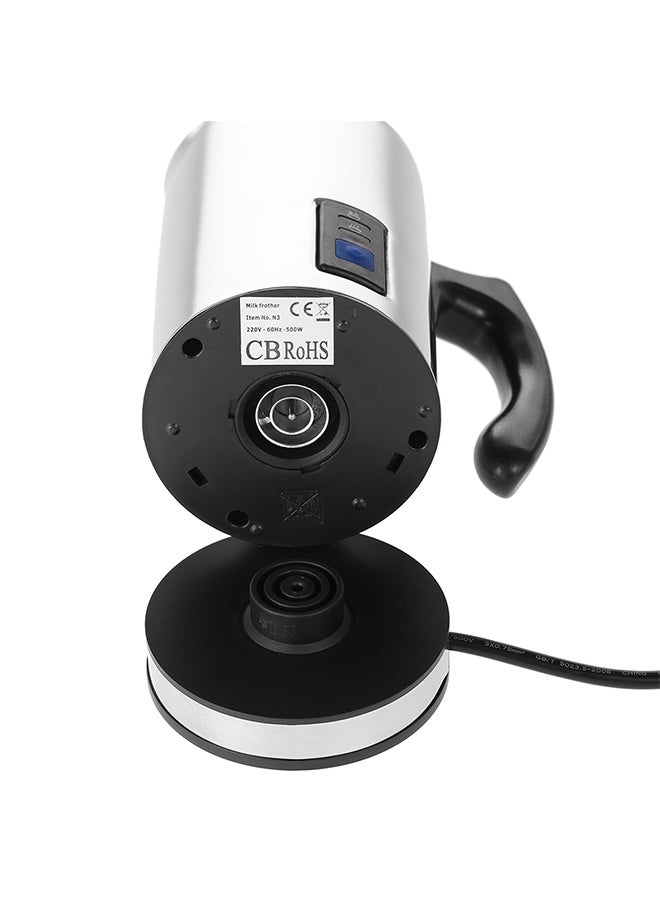 homgeek - Automatic Electric Milk Frother N3 Silver/Black - Image 1