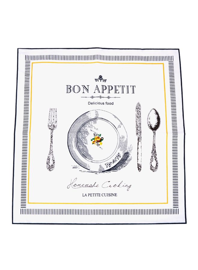 Generic Classical European Model Place Mat White  - Image 4
