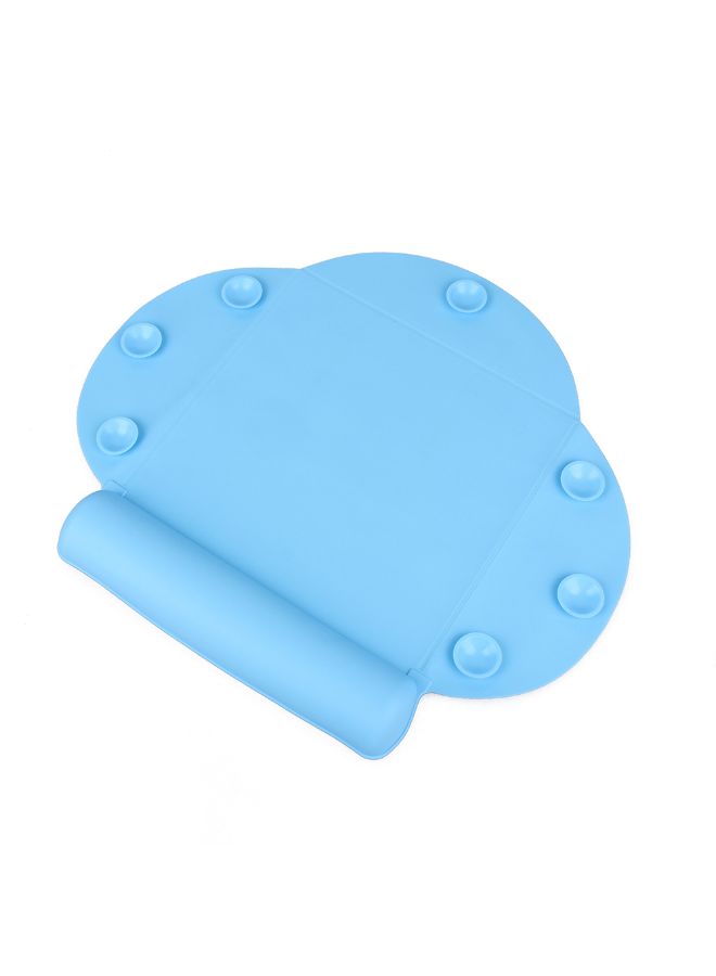 Waterproof Silicone Pad Infant Diner Coaster Place Mat Blue 23x13x9.5cm  - Image 2