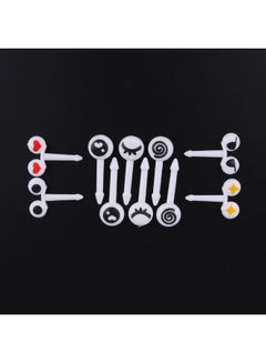 Generic 10-Piece Mini Fruit Fork Multicolour  - Image 5