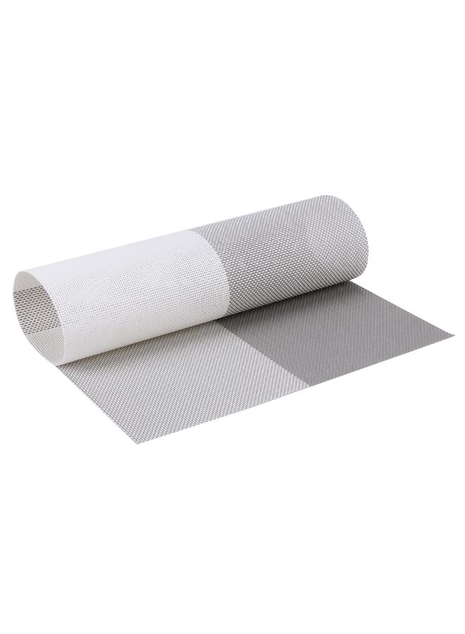 PVC Dining Table Mat Grey 13.8x13.8x7.5cm - Image 3