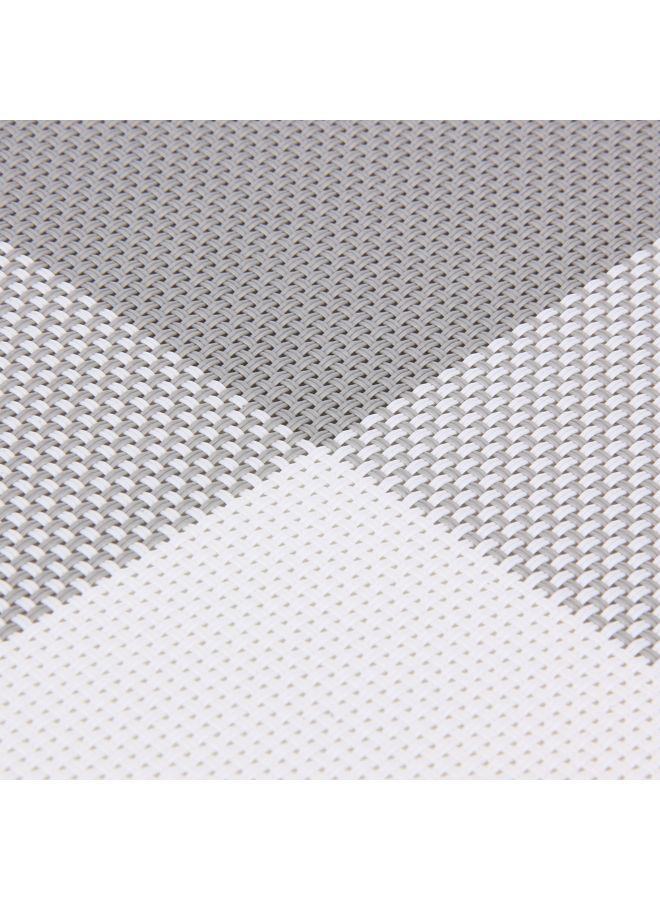 PVC Dining Table Mat Grey 13.8x13.8x7.5cm - Image 4