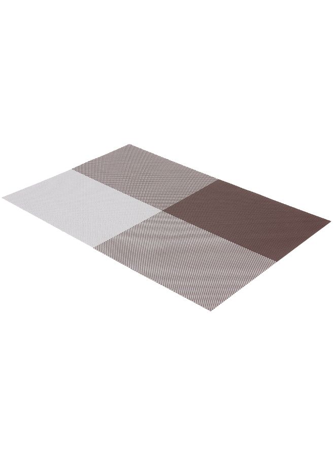 PVC Dining Table Mat Grey 12x2.5x0.2cm - Image 2