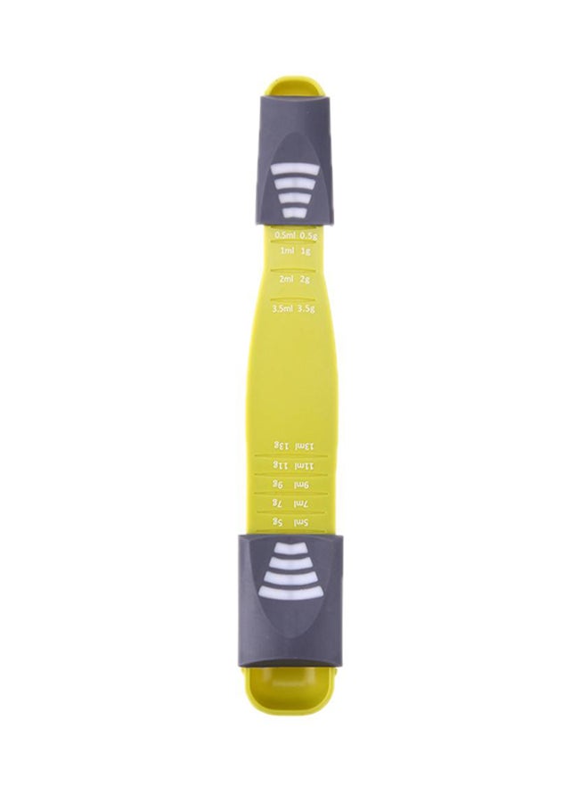 Adjustable Cookware Measuring Spoon Yellow - Image 1