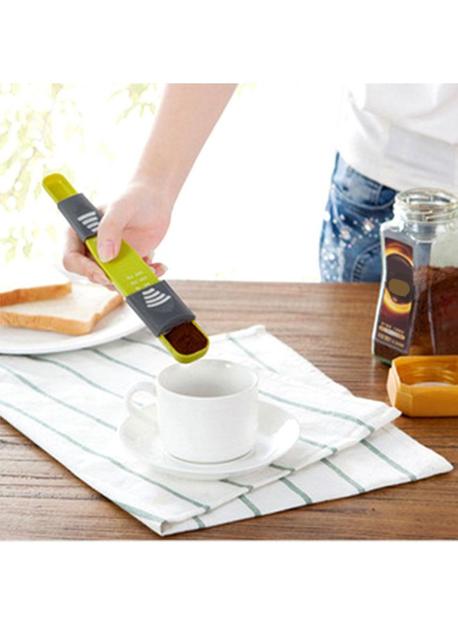 Adjustable Cookware Measuring Spoon Yellow - Image 2