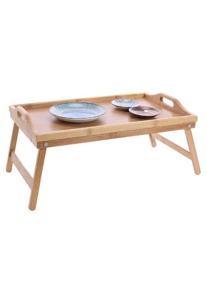 صينية من الخشب توضع على الأرجل بني 18x3.6x0.2سم - Image 3