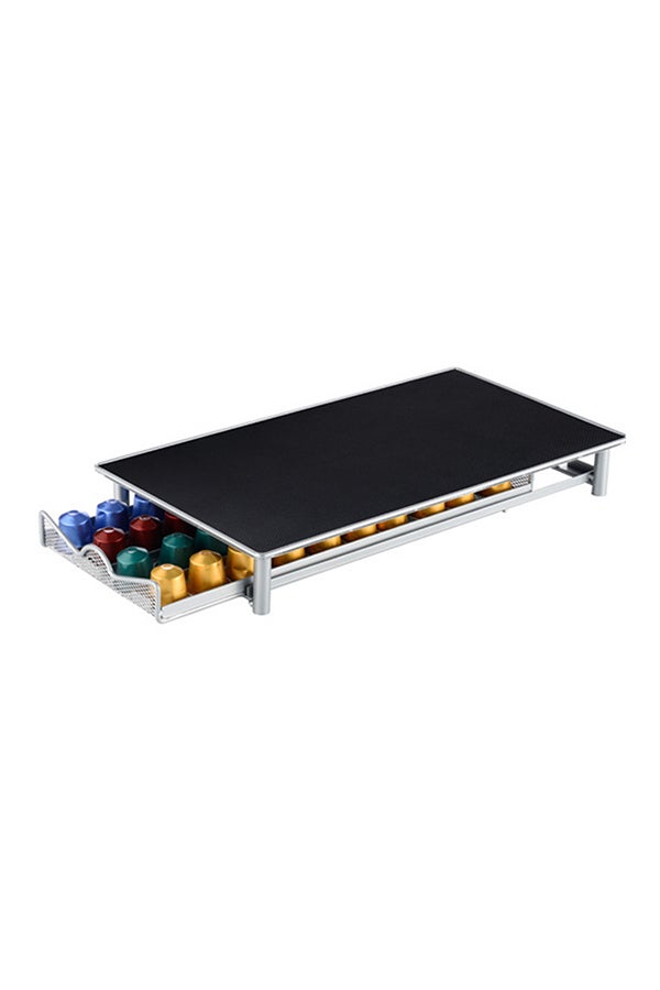 FOREAL Nespresso 40-Drawer Coffee Capsule Holder Black 0.88kg  - Image 1